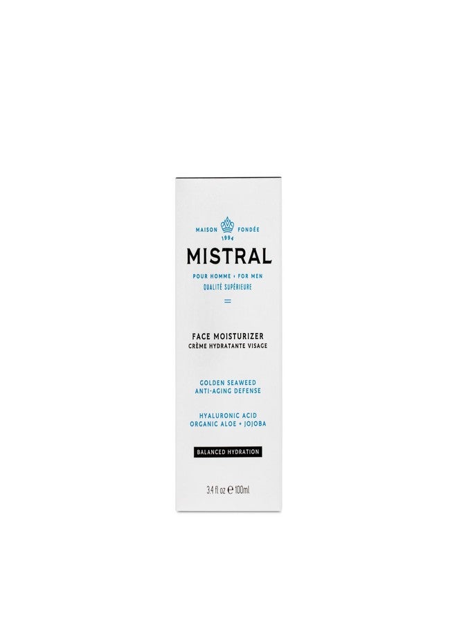 Mistral Men's Face Moisturizer Cream, Cool Marine, 3.4 Fl Oz - Image 3